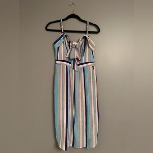 Striped Midi Dress